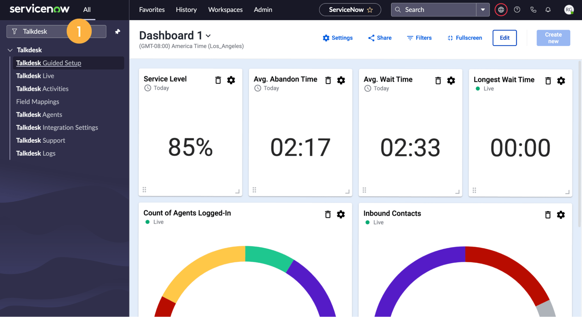 Talkdesk Live in ServiceNow Knowledge Base