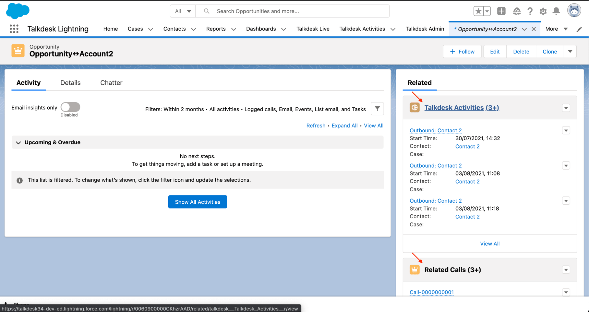 Automatic Relate To for Dialer Calls Knowledge Base
