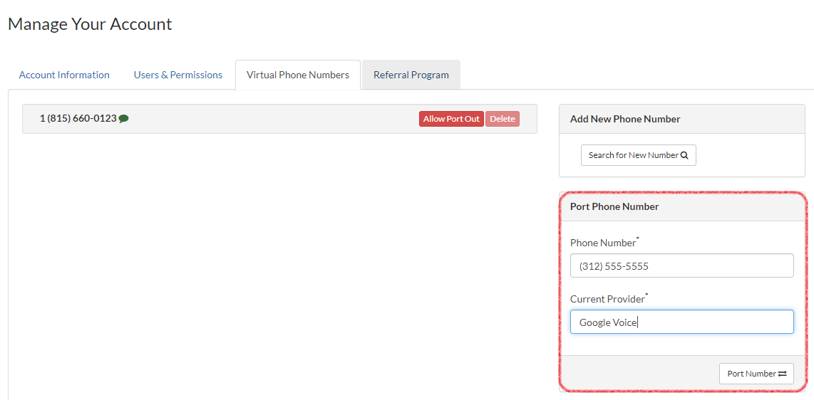 How to Port Your Existing Phone Number to Talkroute Talkroute Support