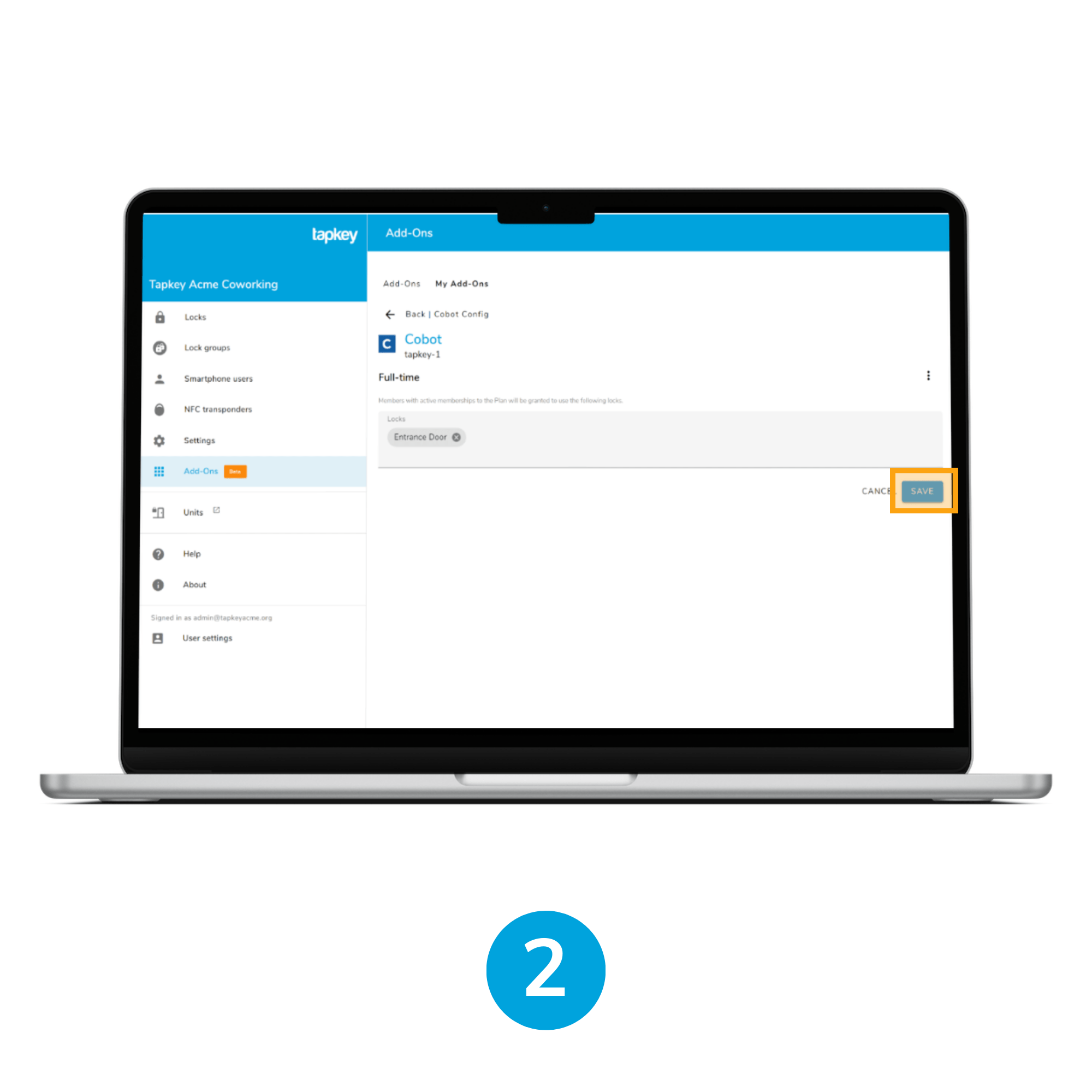 How to sync your Cobot Plans with Tapkey. Help Center