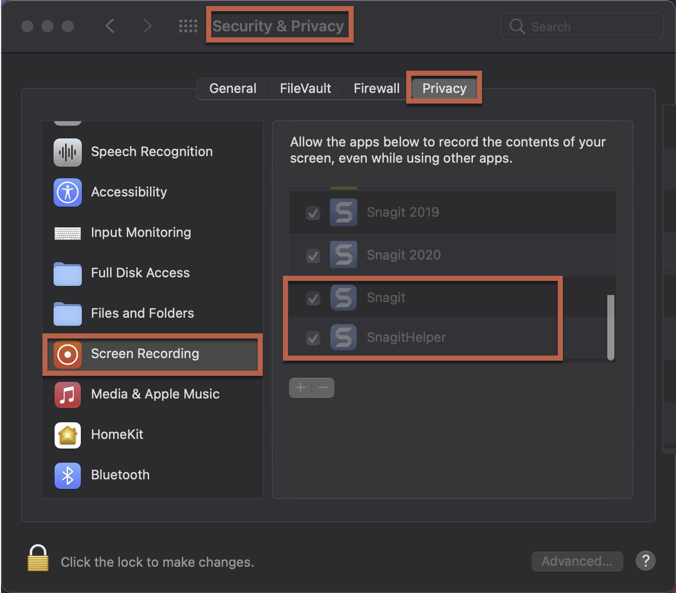 Error Obtaining Sample Buffers When Recording With Snagit TechSmith