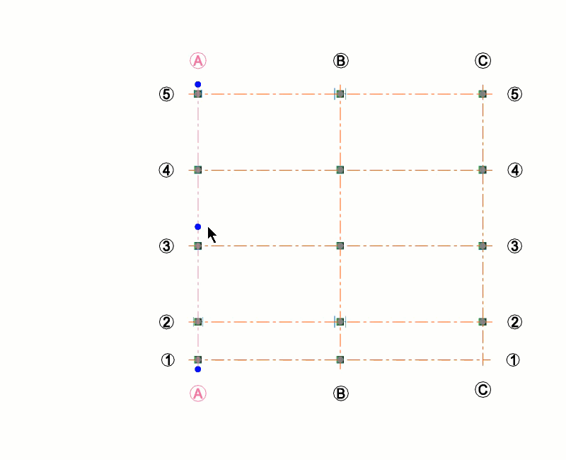 How do I modify the gridline positions? Tekla User Assistance