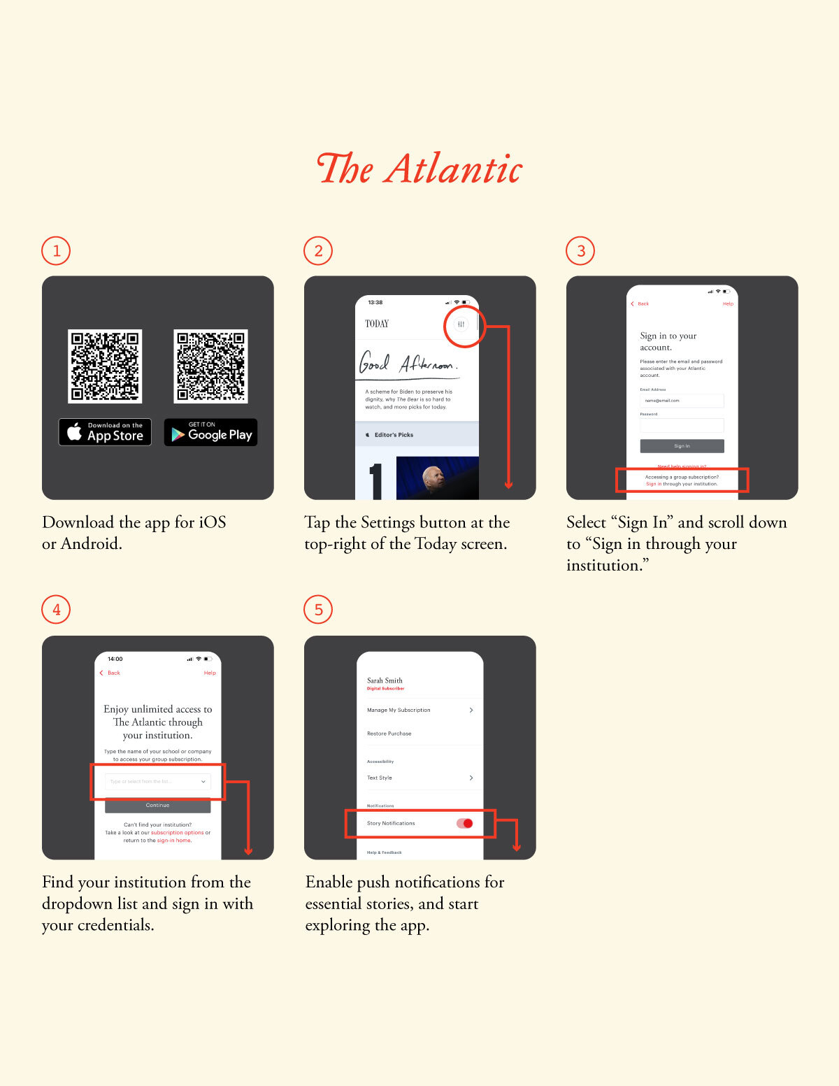 Access your group subscription Help Center