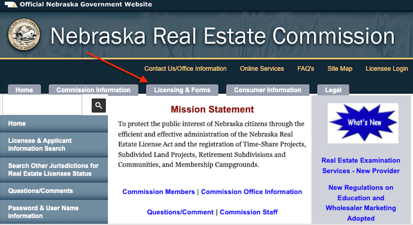 How do I transfer my Nebraska license to Real? Real