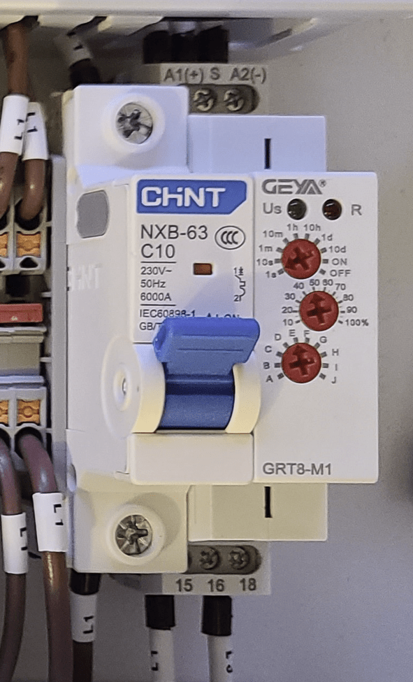 Aurora GRT8M1 Timer Relay Functions, Settings, and Manual