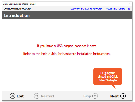 How to rerun Configuration Wizard on an Integrated Ingenico Move5000
