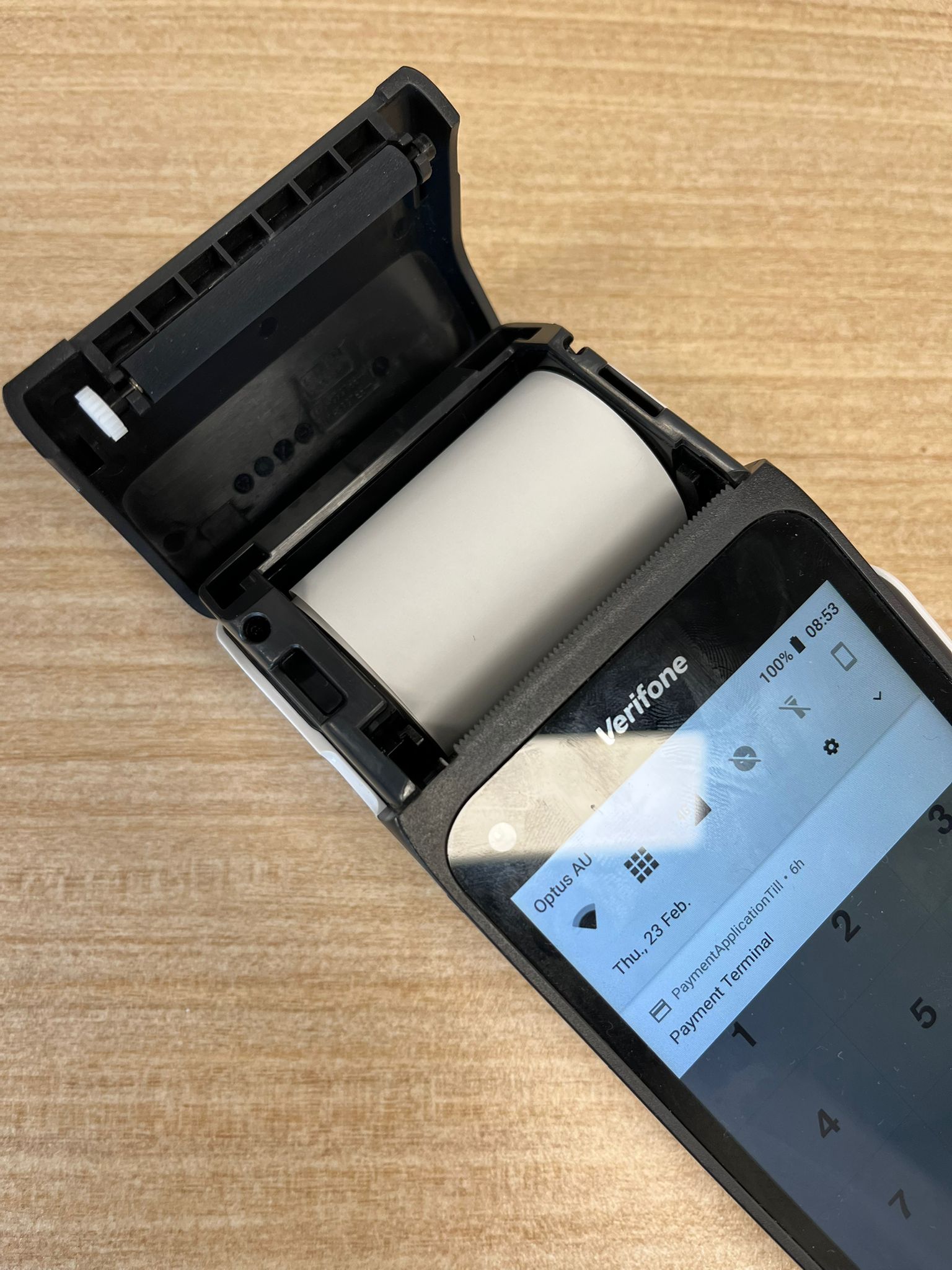 How to fix receipt printing faults on a Verifone T650p Till Payments