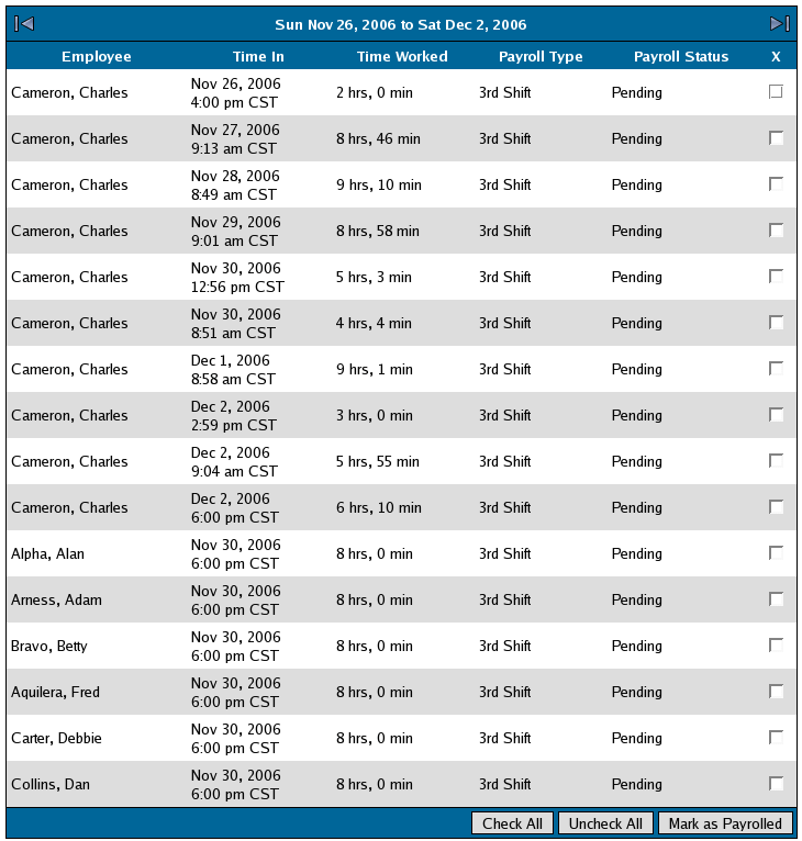 TimeIPS Time Clock, Attendance and Payroll Solution