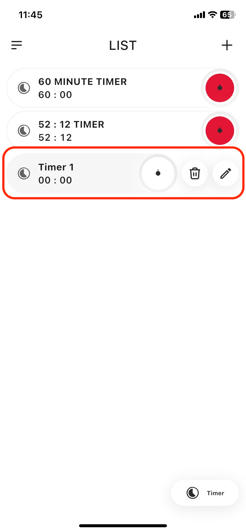 How to delete a Timer. Time Timer Support