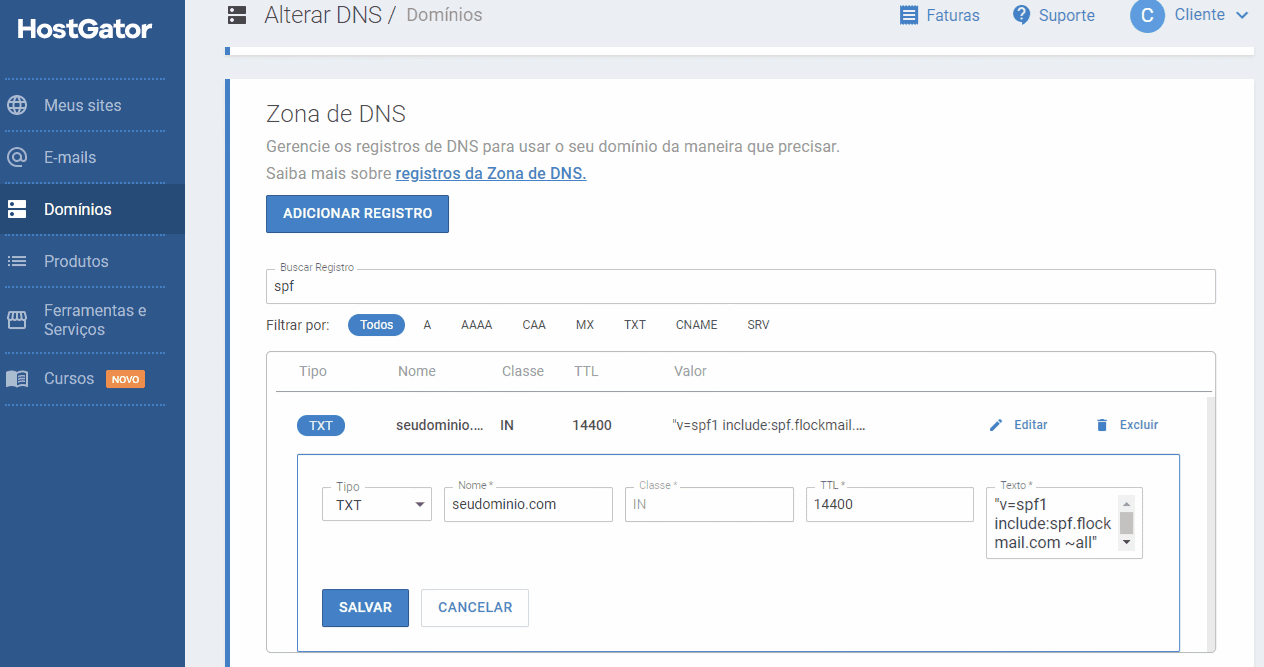Mail HostGator Brasil