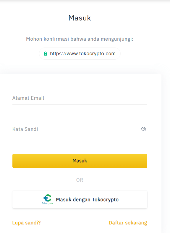 Bagaimana cara mendaftar akun baru Tokocrypto