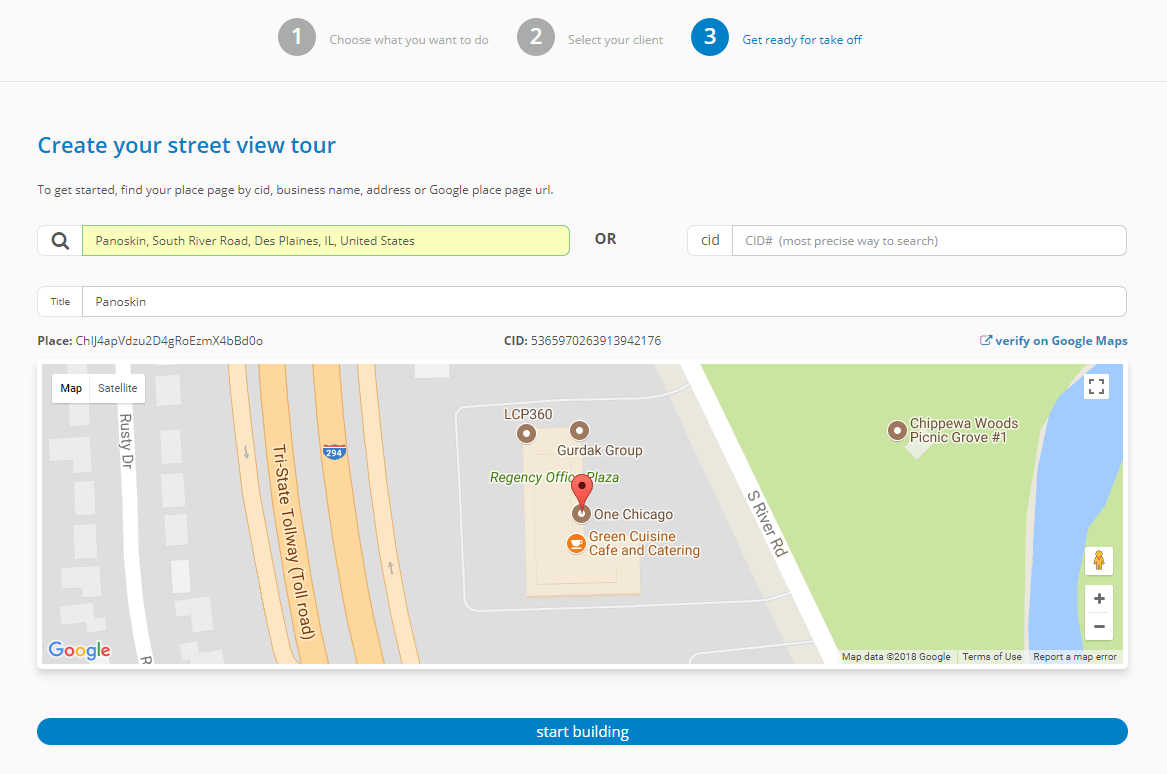 Lesson 9 Find a Location TourBuilder