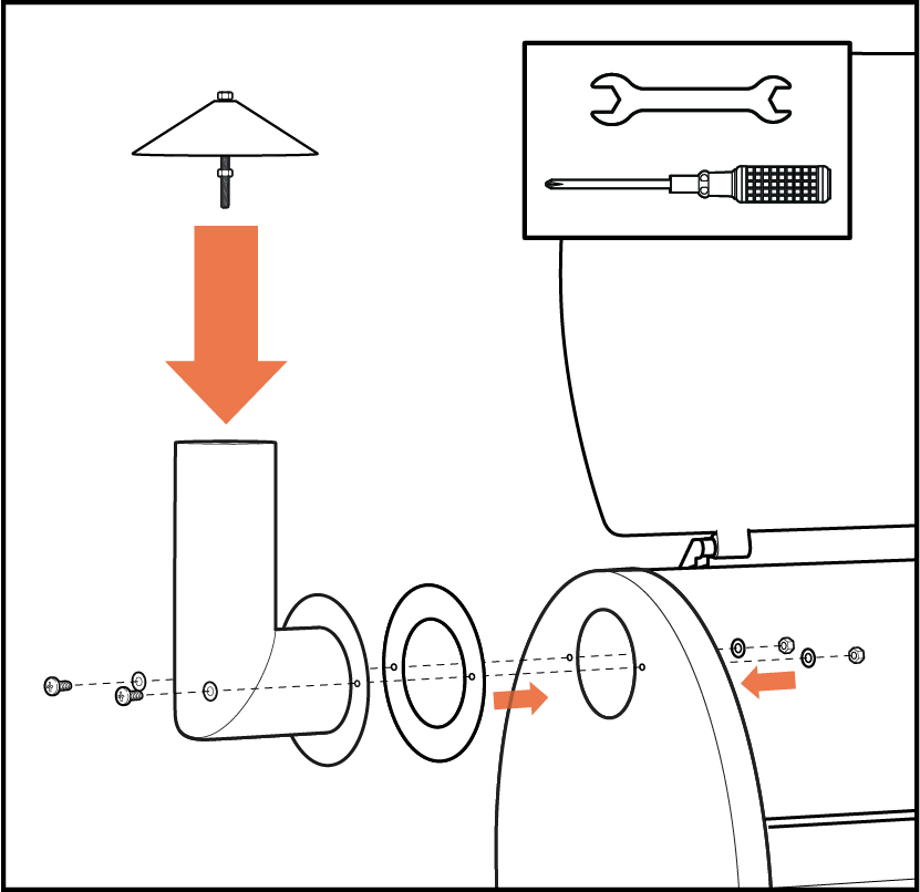 Chimney Replacement Instructions Traeger Support