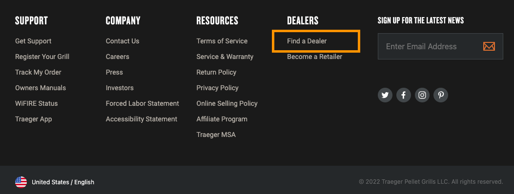 How to Find a Service Dealer – Traeger Support
