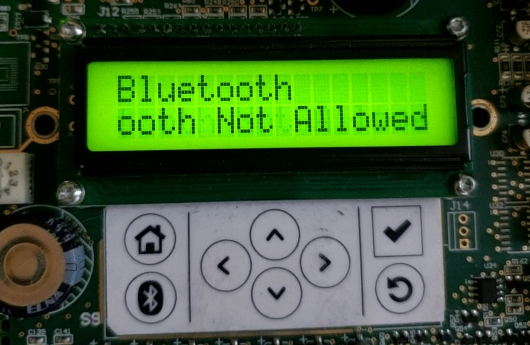 *LCU Symbio 700 Bluetooth Disable – Trane