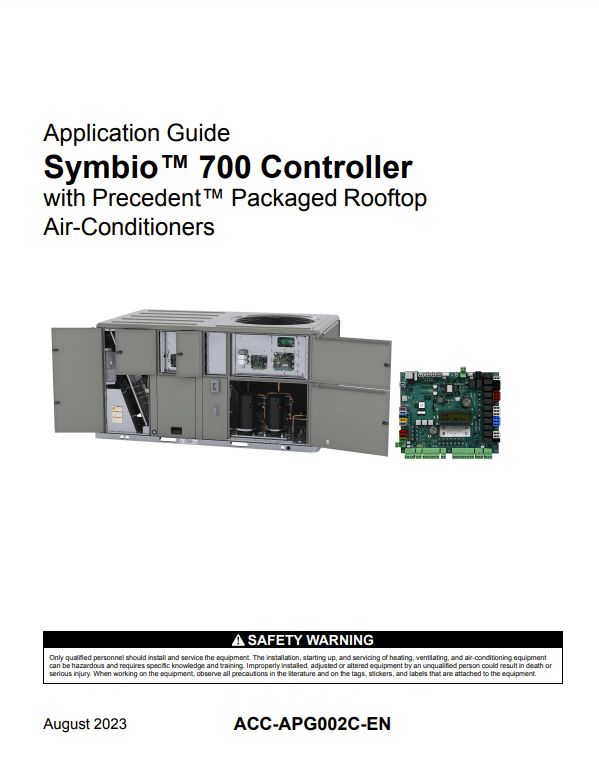 SZVAV Operates in DX and Economizer Cooling Modes of Operation