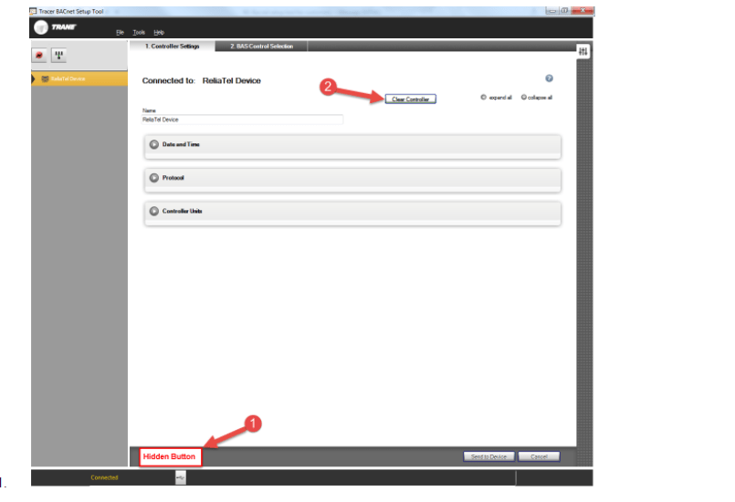 Tracer™ BACnet Setup Tool-Rebuilding BCI™ Points. – Trane Commercial