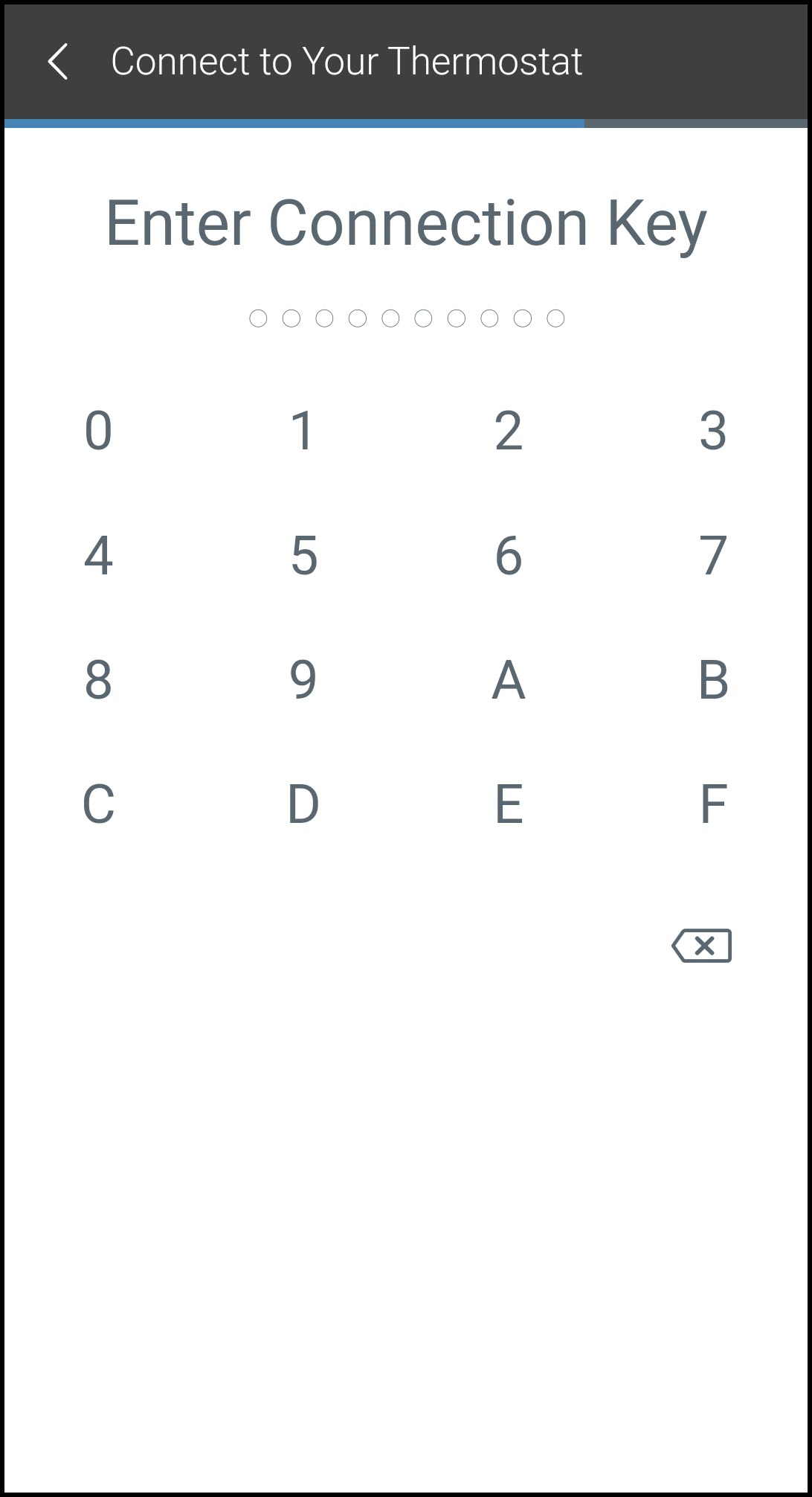Reconfiguring WiFi for a Trane® XR724 Thermostat – Trane Home