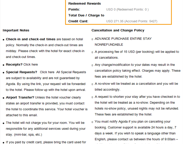 Mybookinghotel Hotel Booking Confirmation Voucher