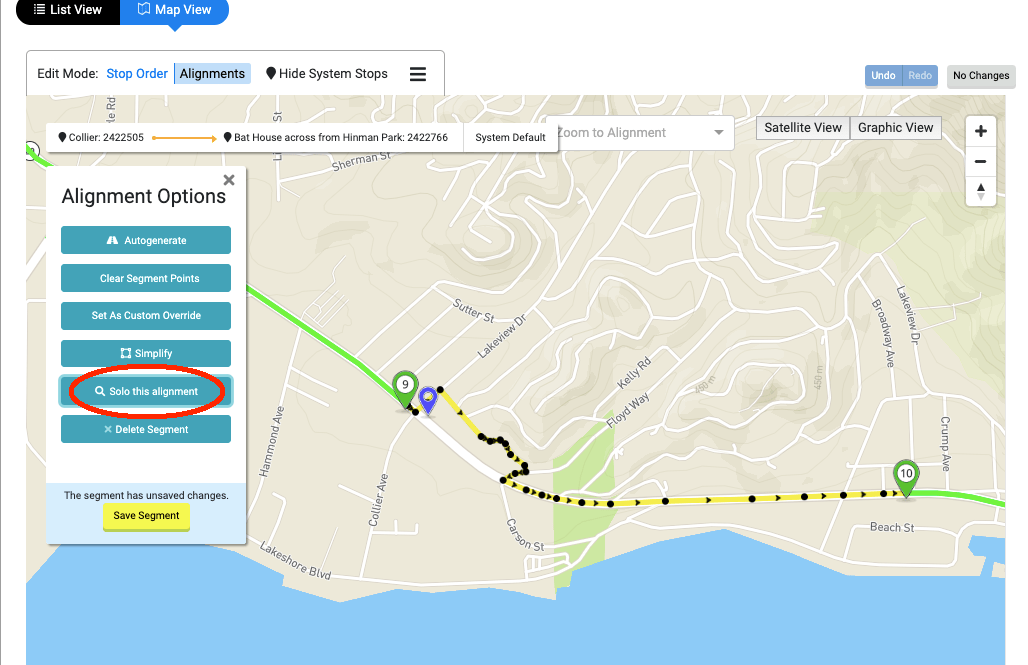 Edit an Alignment – Trillium Support