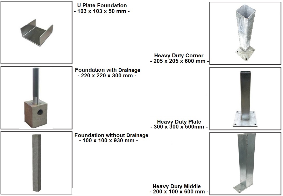 Veranda Foundations and Anchors Tuin Information and Support