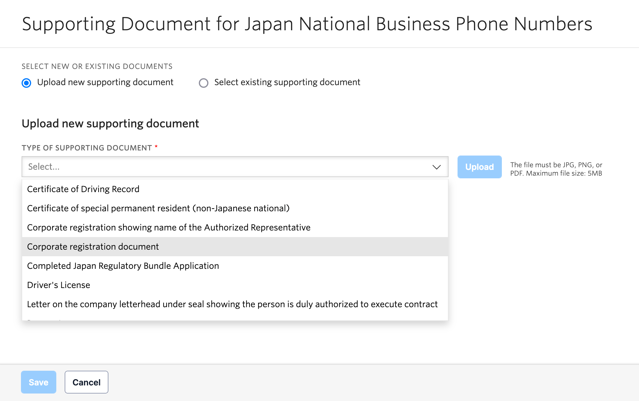 How to Submit a Japanese Phone Number Regulatory Bundle Application