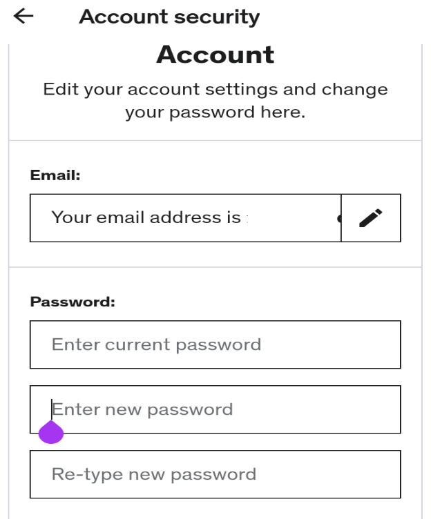 How to Change or Reset Your Password on The Mobile App Udemy