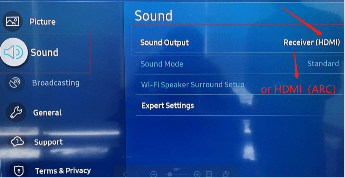 2. No Sound after Connection Ultimea