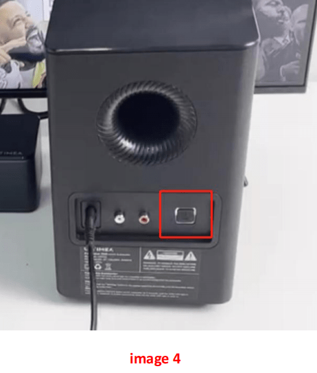 Poseidon D60 Wireless Subwoofer and Wired 2*Surround Speakers