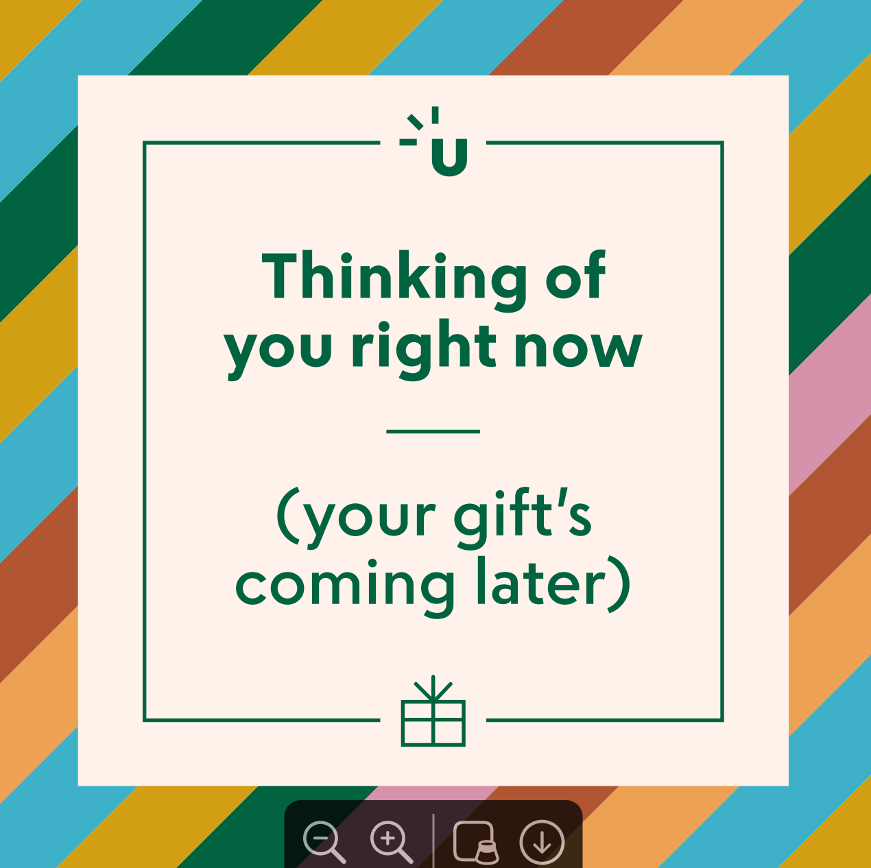 Sending a digital or print gift message Goods Support