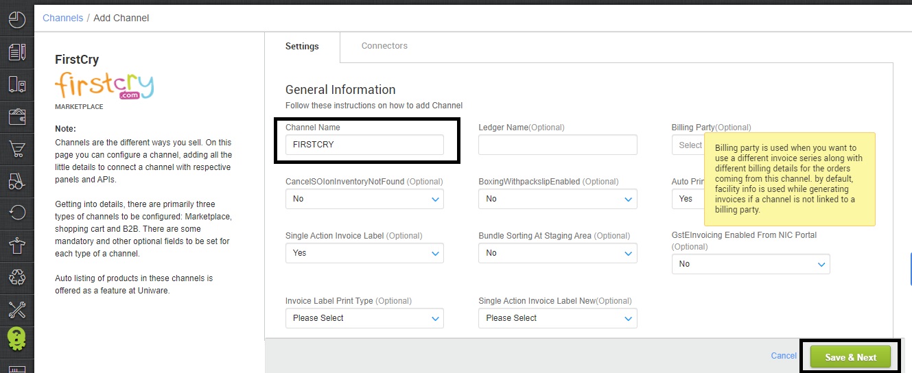 Integration with FirstCry Support Portal