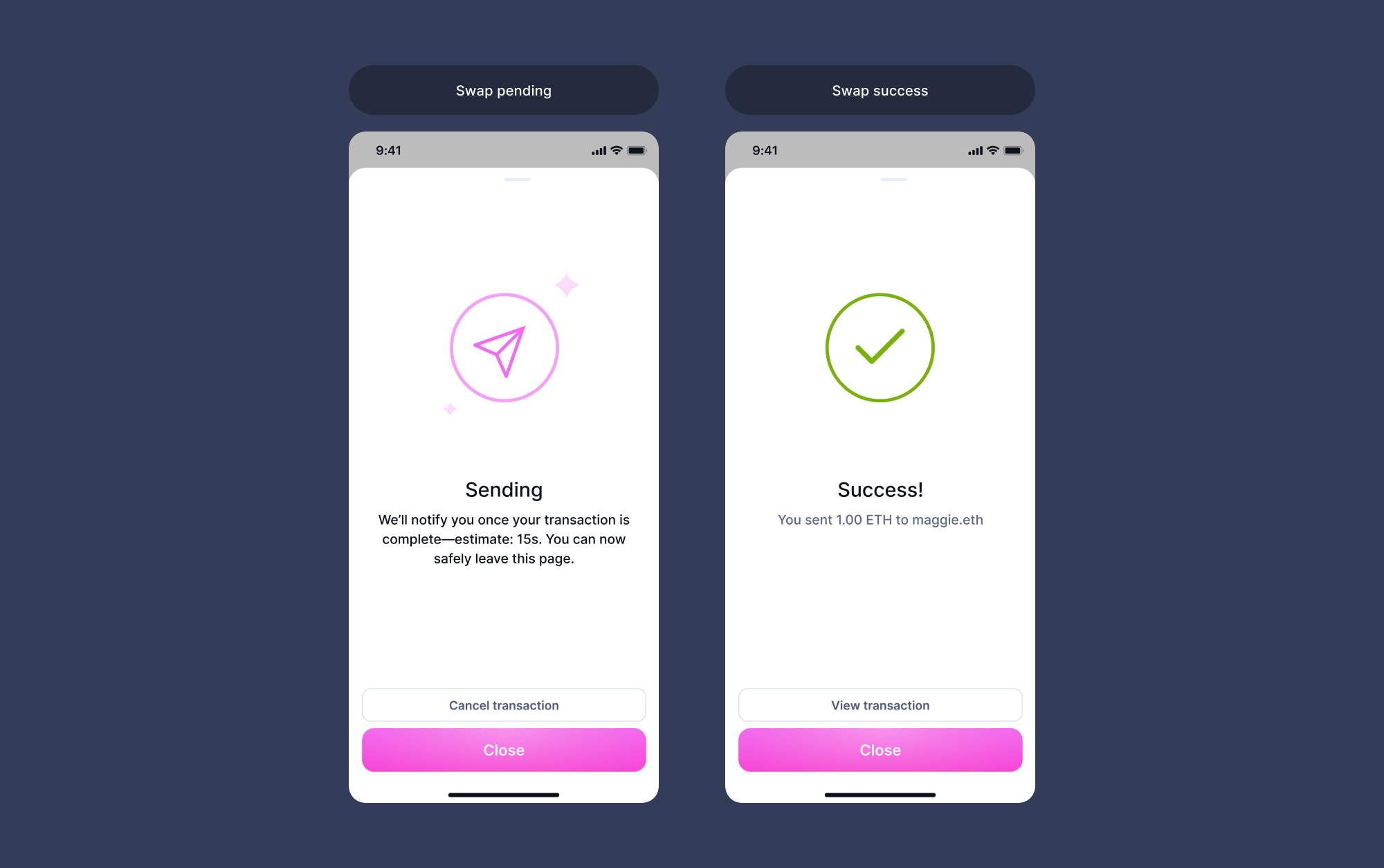 How to send a token using the Uniswap Wallet Uniswap Labs