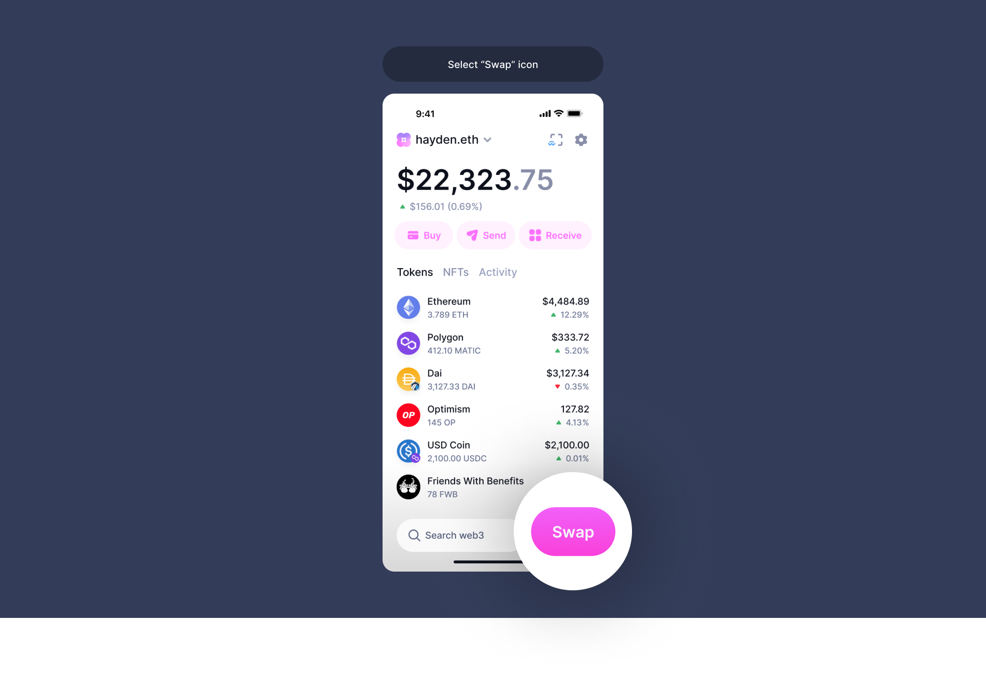 How to swap tokens using the Uniswap Wallet Uniswap Labs