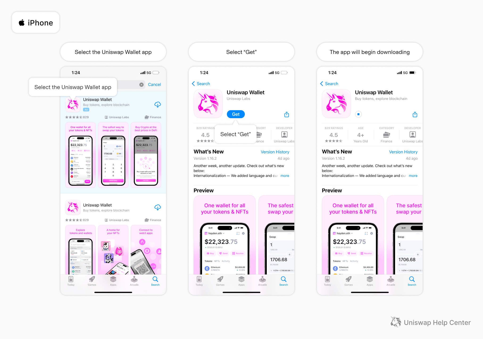 How to download the Uniswap Wallet Uniswap Labs