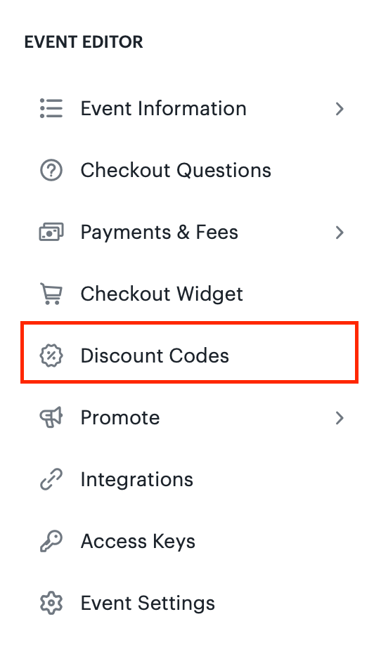 Create and manage discount codes Universe Help Center