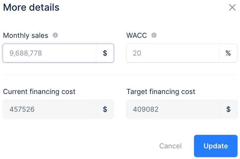 How does Upflow calculate your DSO? Upflow