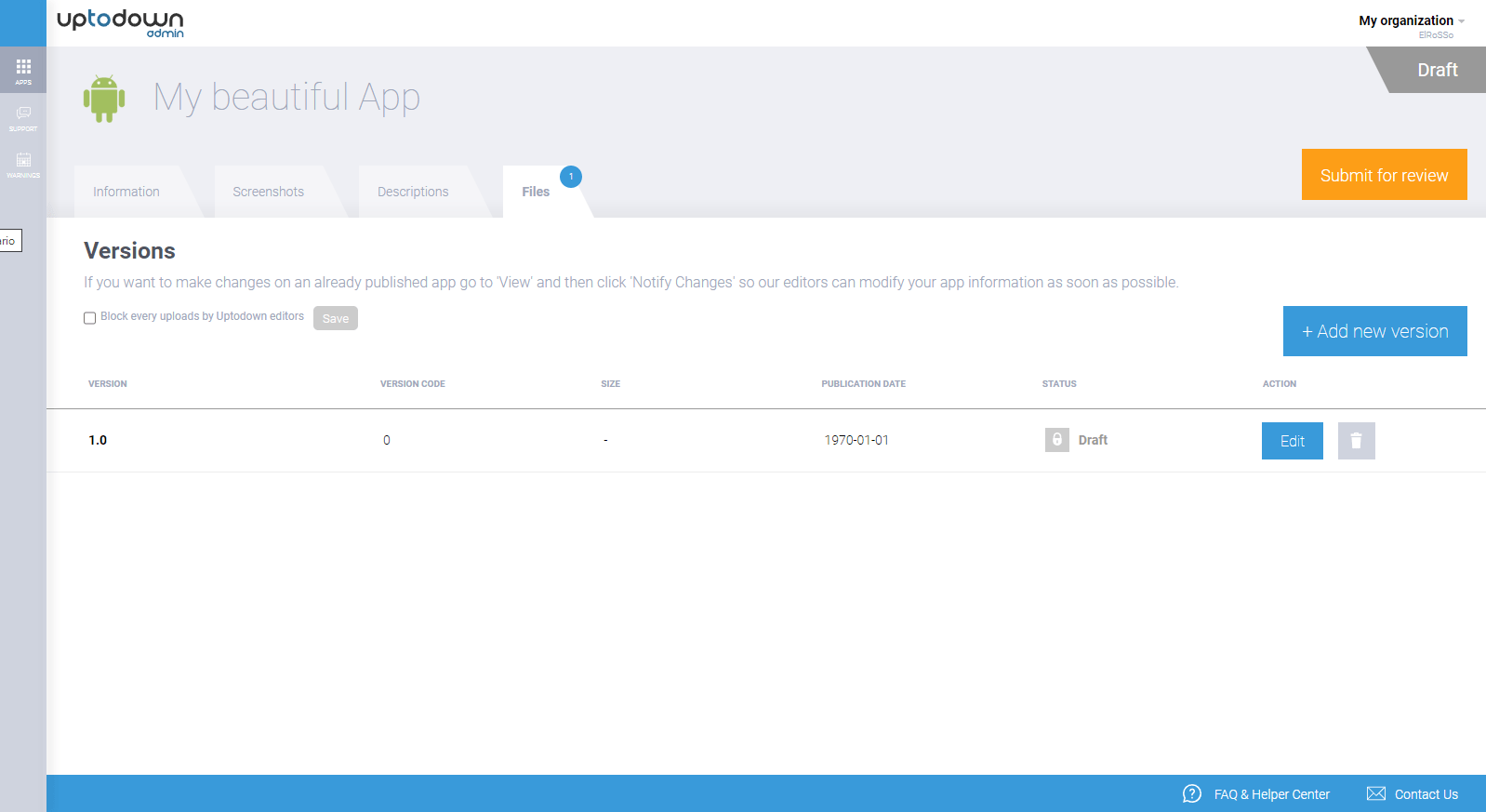 How to publish an app on Uptodown Uptodown Help Center