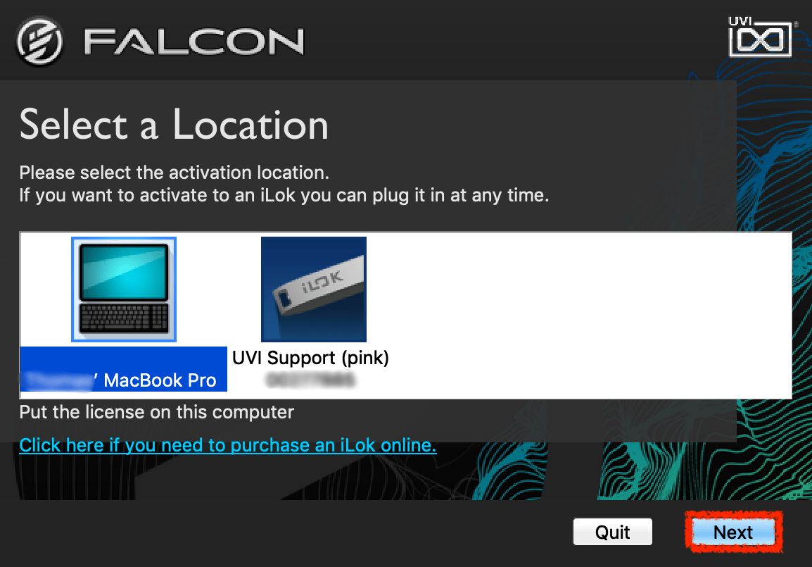 Where do i find my ilok activation code cannalana