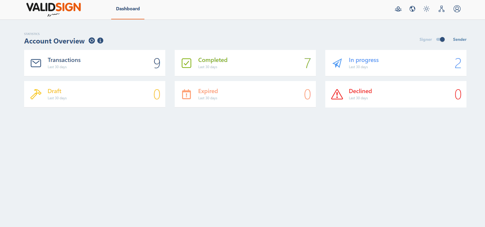 Change language in ValidSign account ValidSign Support Center