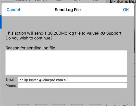 send this file log in