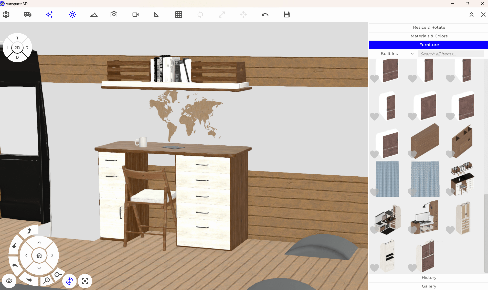 Lesson 7 Customising Furniture and Fittings vanspace