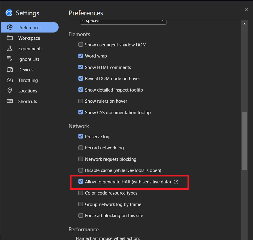 How to generate a HAR file in Firefox, Chrome, Edge, and Safari