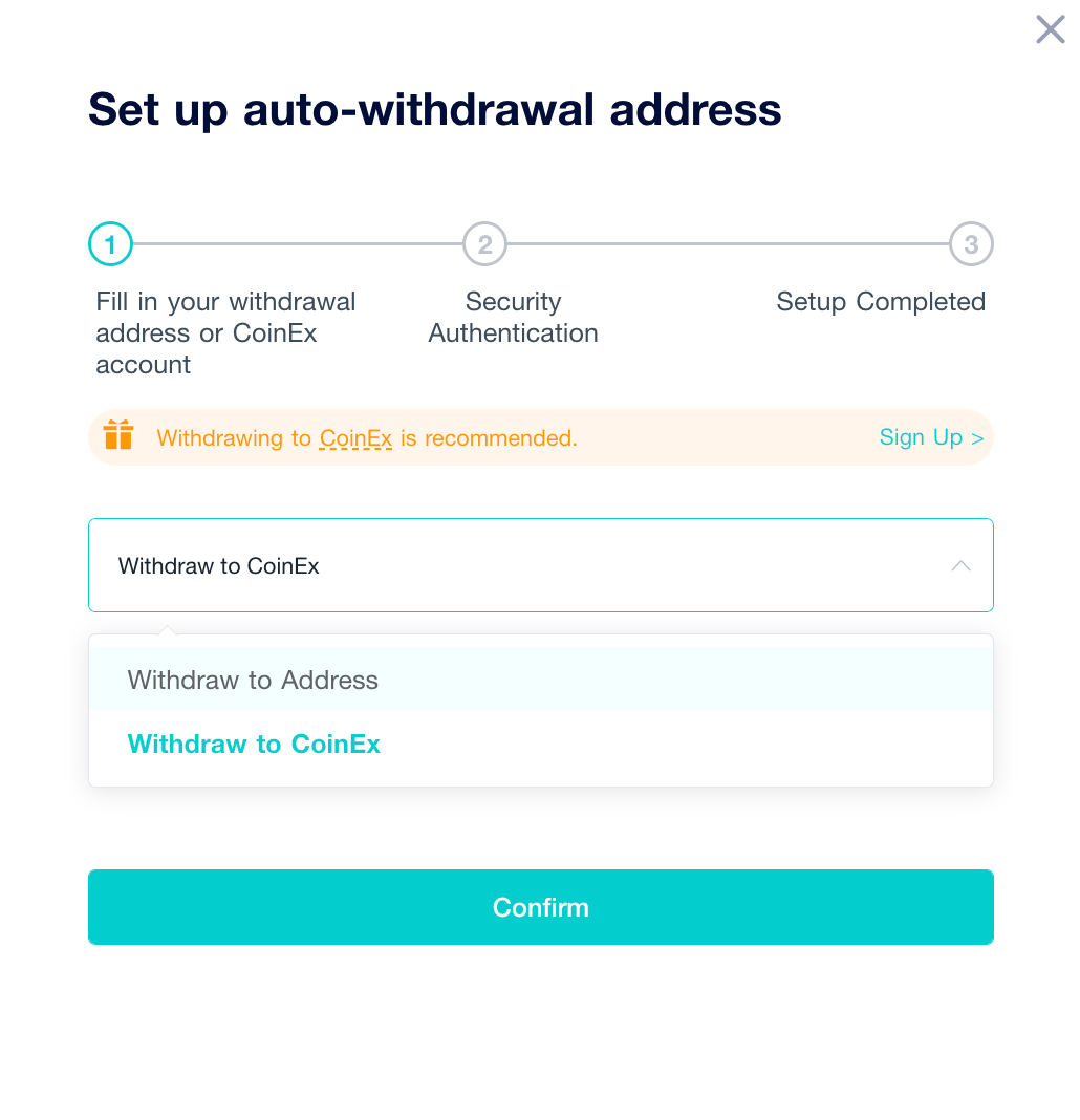 What's AutoWithdrawal and How to Set it Up? ViaBTC Help Center