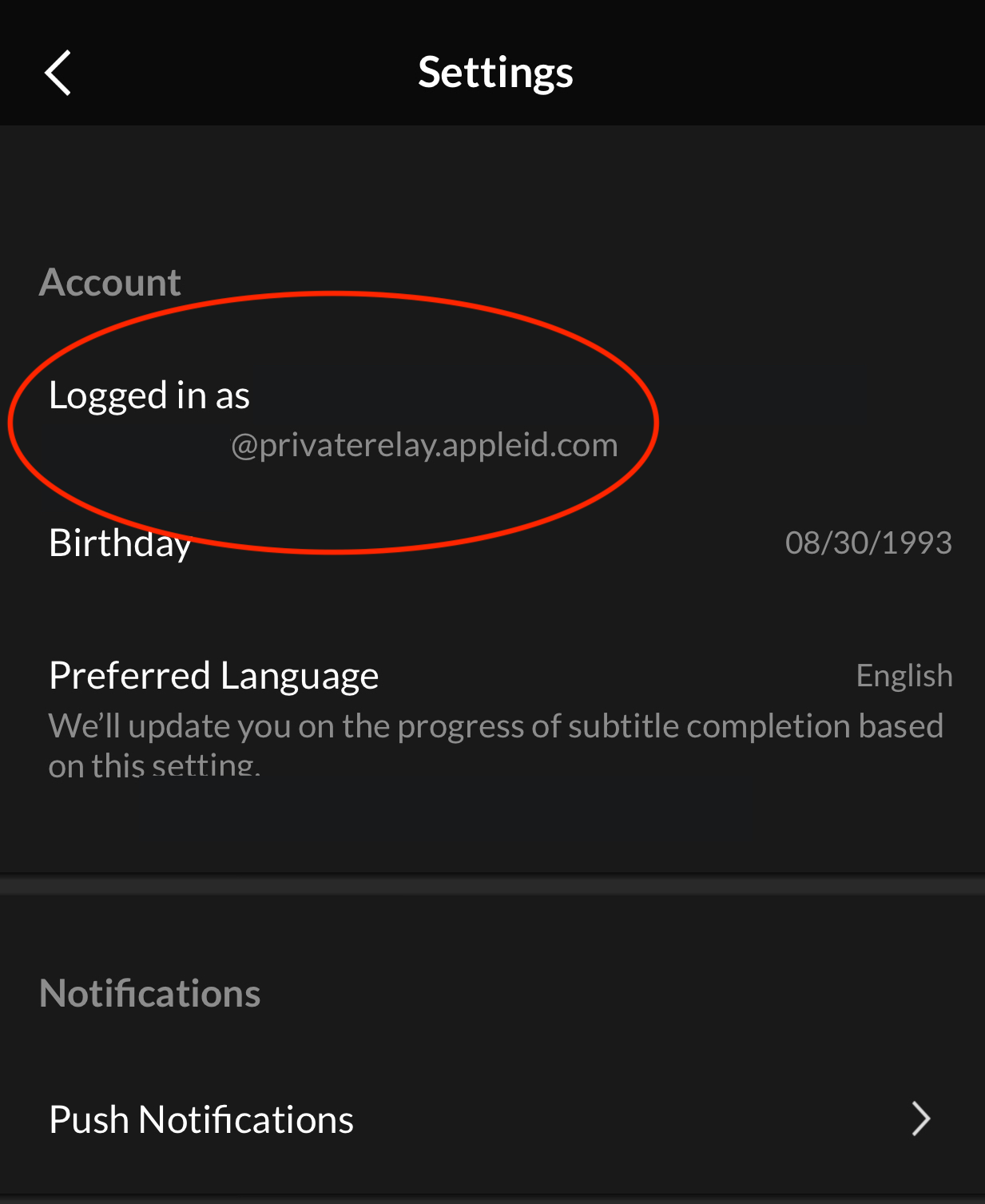 How do I find my Applegenerated login email on Viki? Help Center