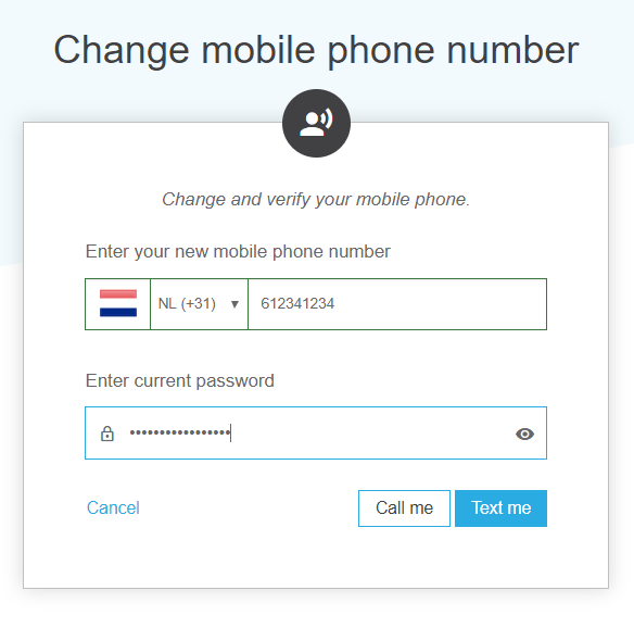 How can I change my mobile phone number? Virtual Vaults Help Center