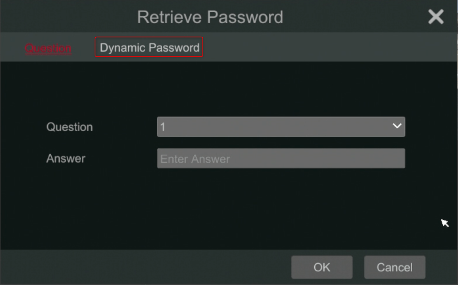 Safire Smart Password Reset NVR / XVR Visiotech