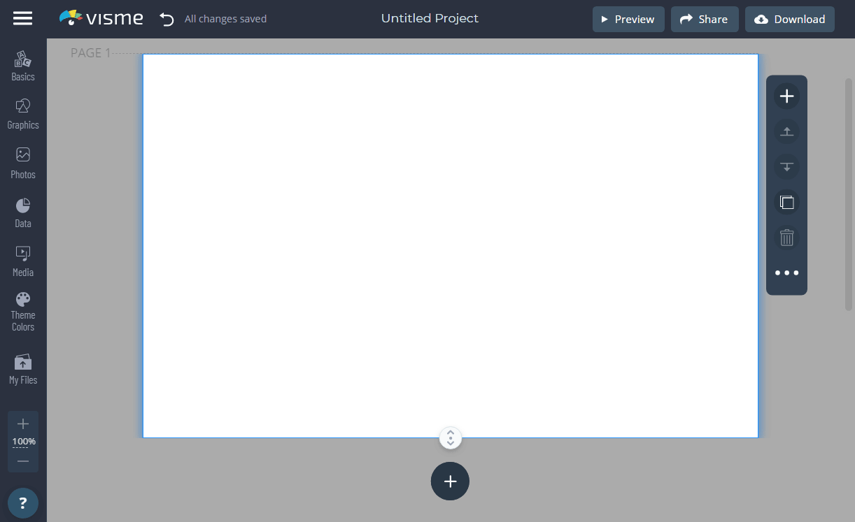 How to add Content Blocks to your projects Visme