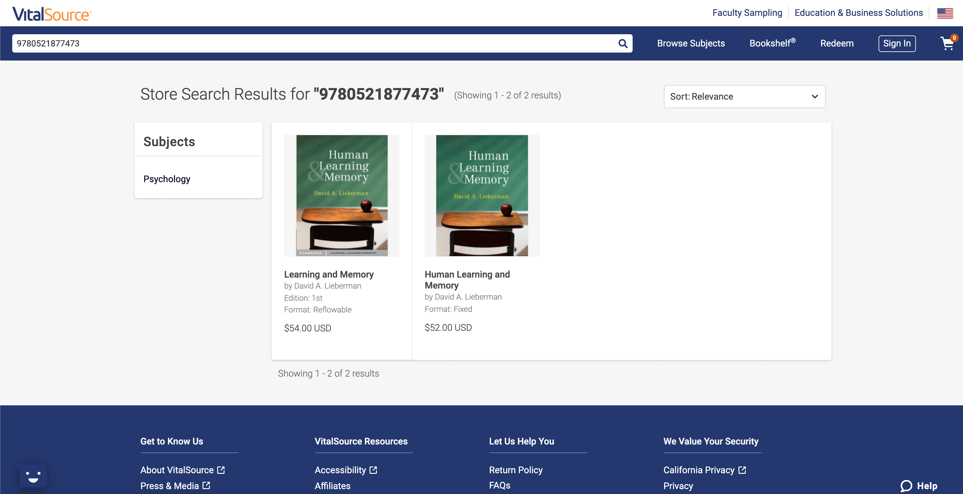 Getting Started with the VitalSource Store VitalSource Support