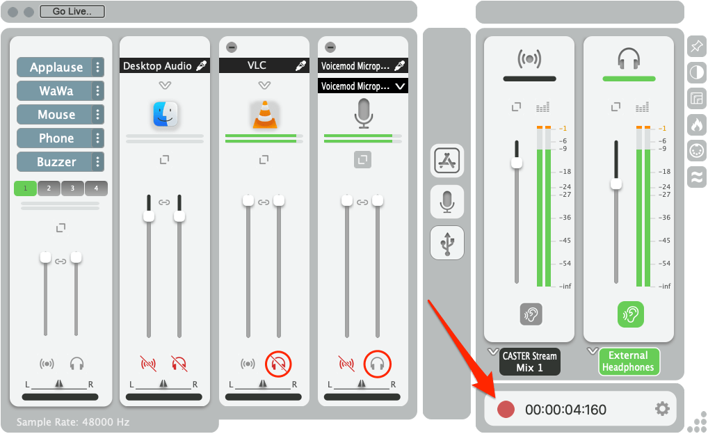 [macOS] How to modify an audio file (GroundControl Caster Live
