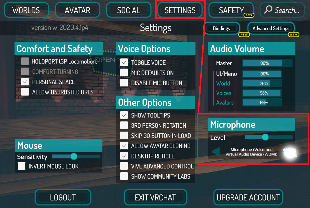 How to set up Voicemod on VRChat Voicemod Help Center